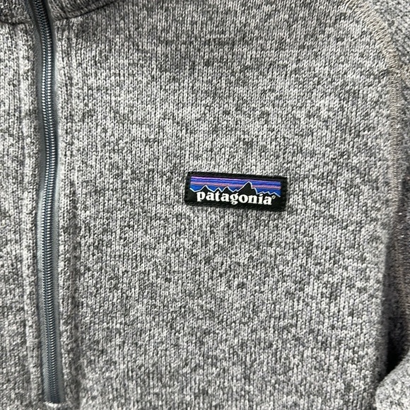 Patagonia better sweater purple and gray pull over size medium - Picture 4 of 11